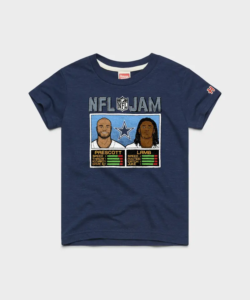 Youth Nfl Jam Cowboys Prescott And Lamb 1
