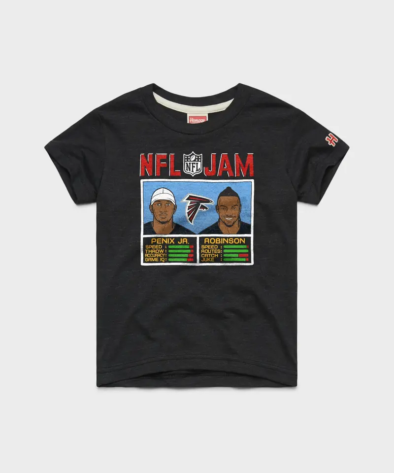 Youth Nfl Jam Falcons Penix Jr. And Robinson 1