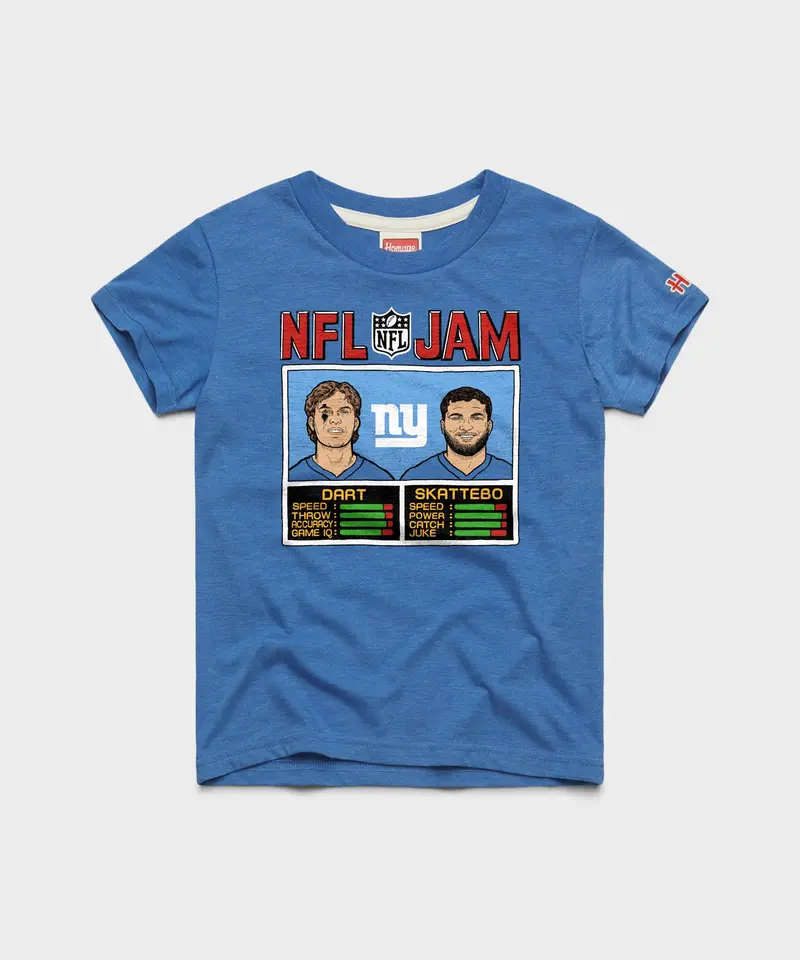 Youth Nfl Jam Giants Dart And Skattebo 1