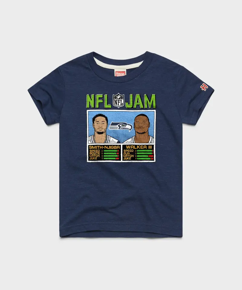 Youth Nfl Jam Seahawks Smith-Njigba And Walker Iii 1