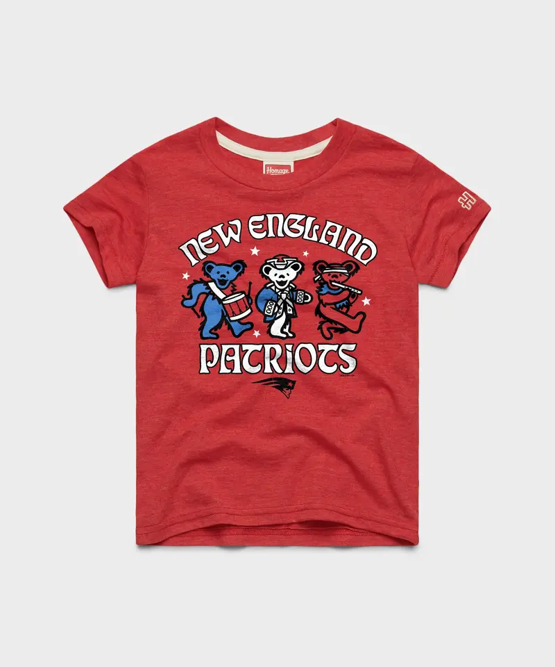 Youth Nfl X Grateful Dead X Patriots 1