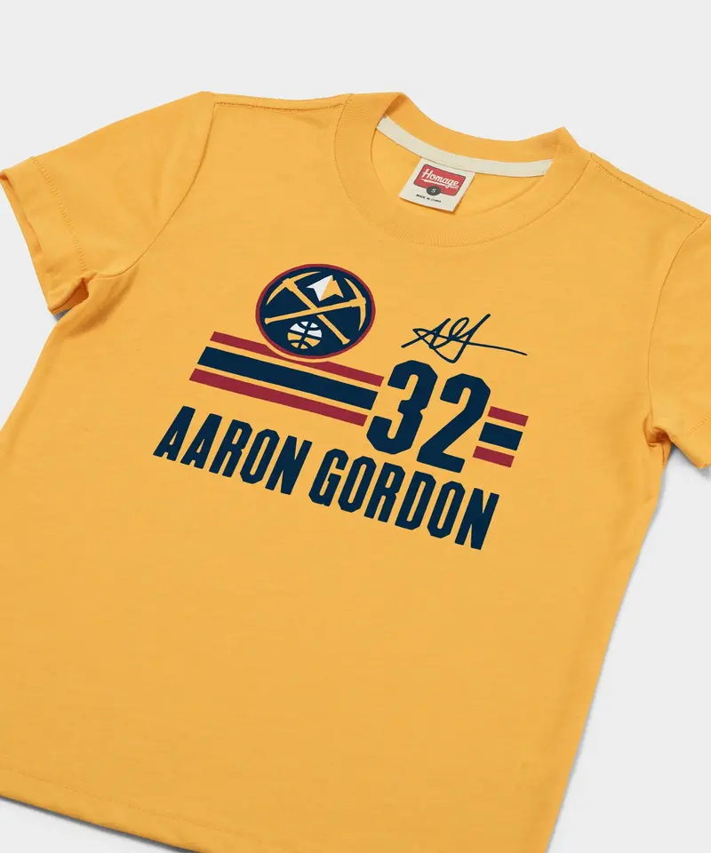 Youth Nuggets Aaron Gordon Signature Jersey 2