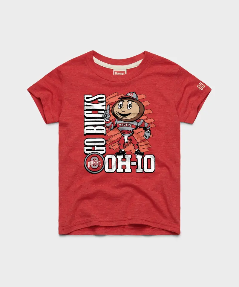 Youth Ohio State Brutus Go Bucks Oh-Io 1