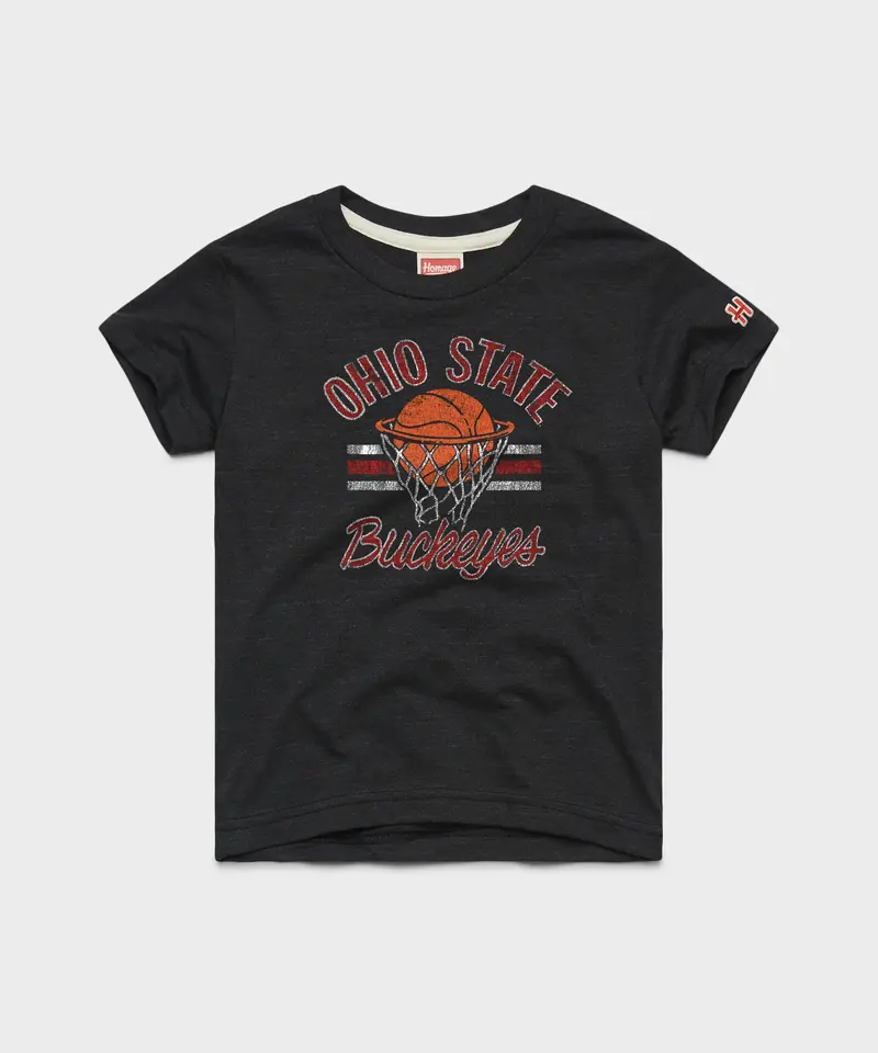 Youth Ohio State Buckeyes Basketball Stripe 1
