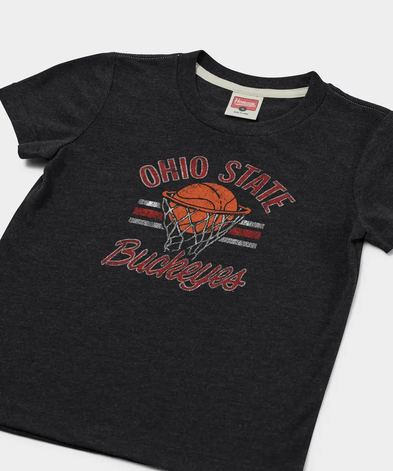 Youth Ohio State Buckeyes Basketball Stripe 2