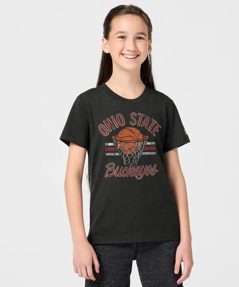 Youth Ohio State Buckeyes Basketball Stripe 3