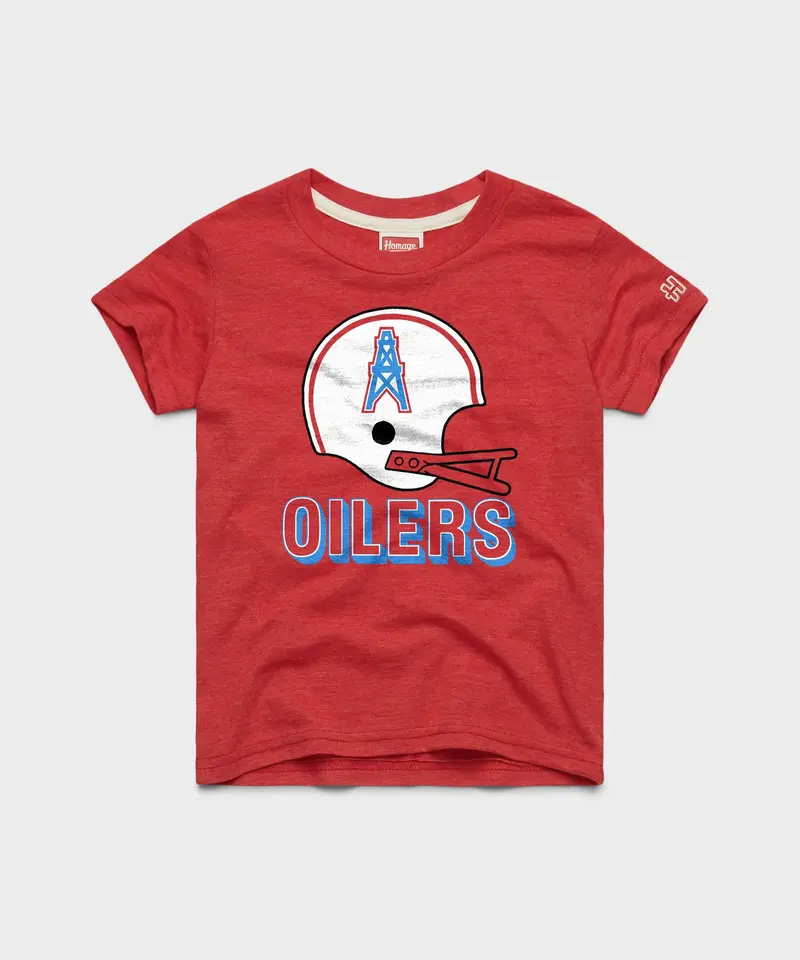Youth Oilers Football Big Helmet 1