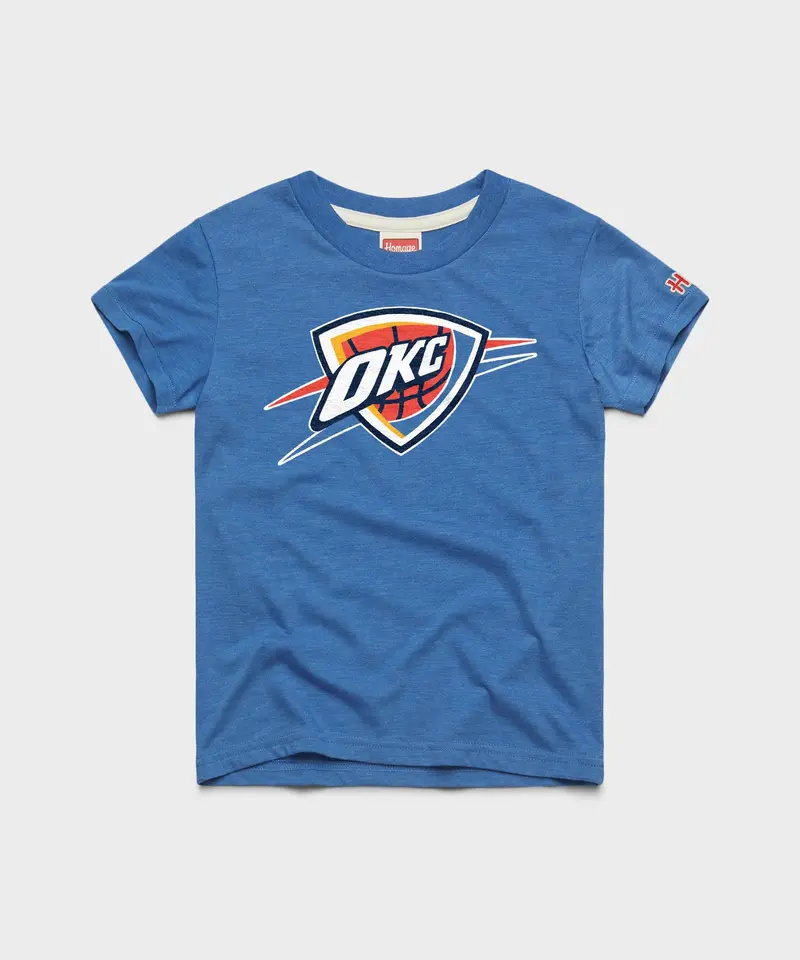 Youth Okc Thunder Logo 1