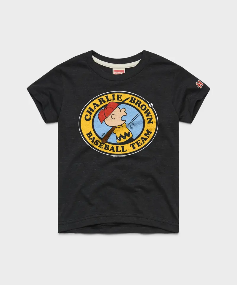 Youth Peanuts Charlie Brown Baseball Team 1