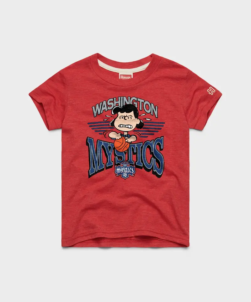 Youth Peanuts Lucy X Washington Mystics 1