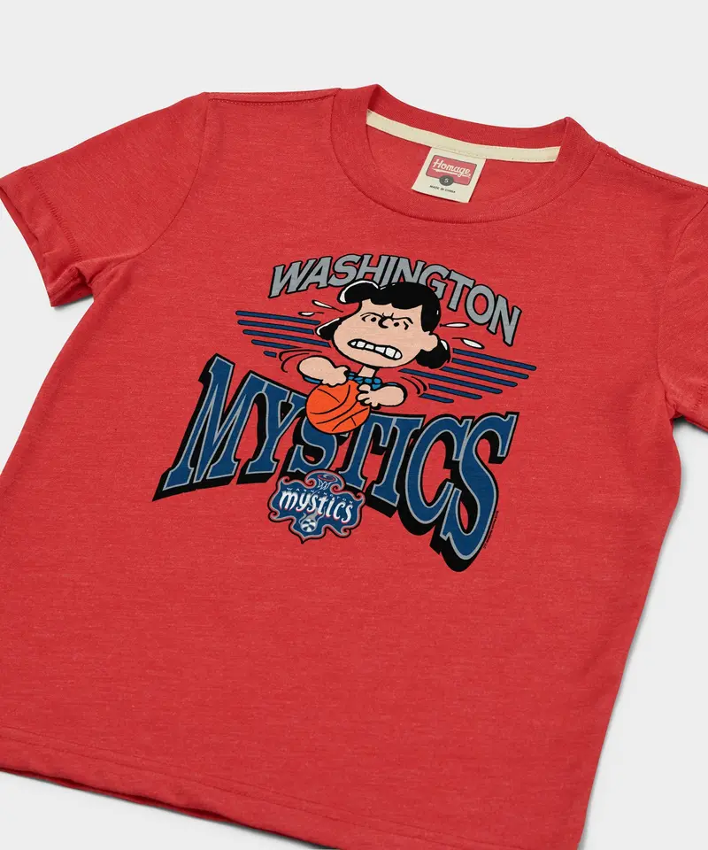 Youth Peanuts Lucy X Washington Mystics 2