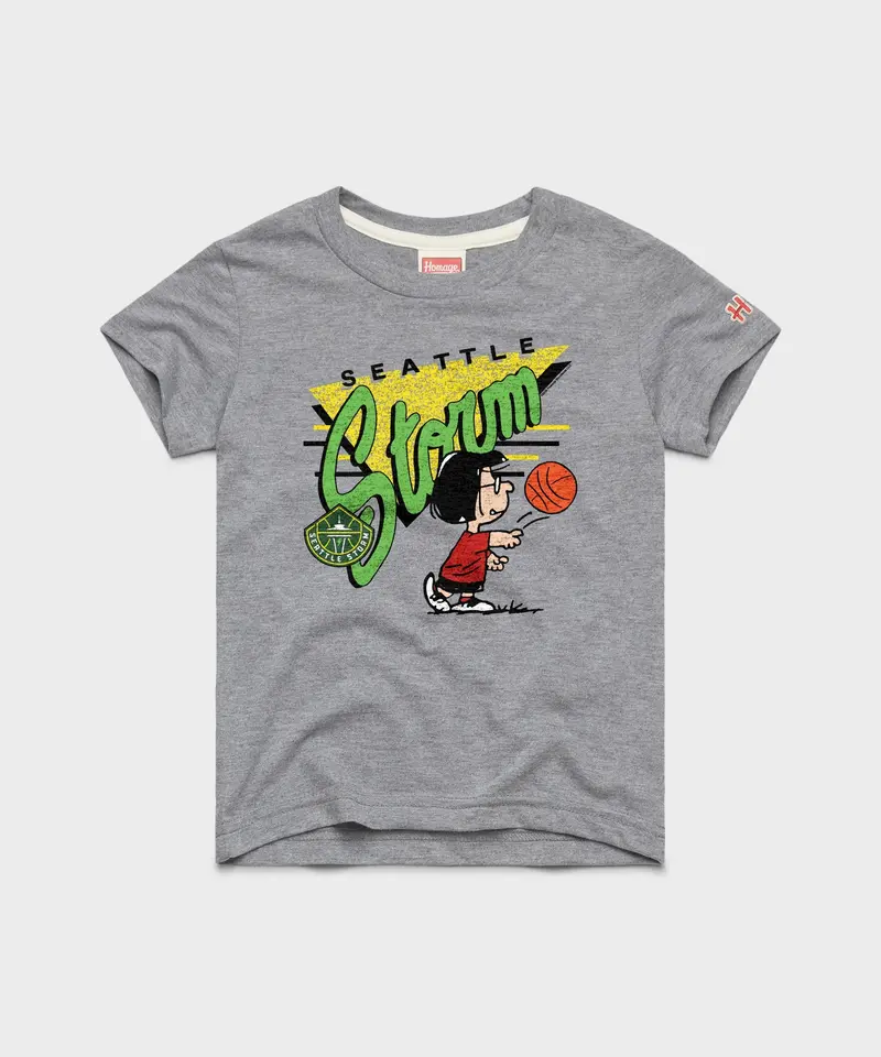 Youth Peanuts Marcie X Seattle Storm 1