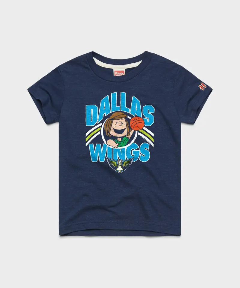 Youth Peanuts Peppermint Patty X Dallas Wings 1