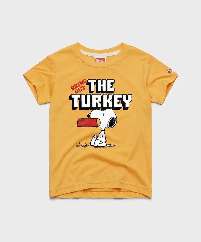 Youth Peanuts Snoopy Bring Out The Turkey 1