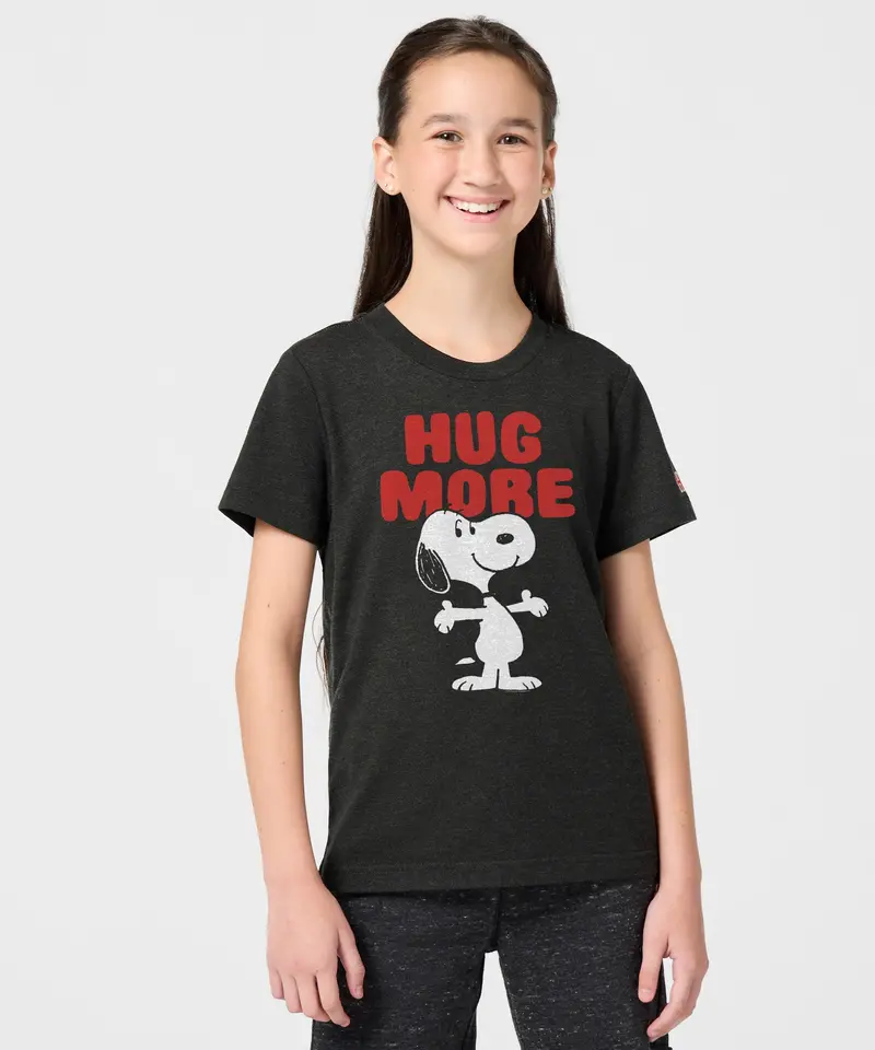 Youth Peanuts Snoopy Hug More 3