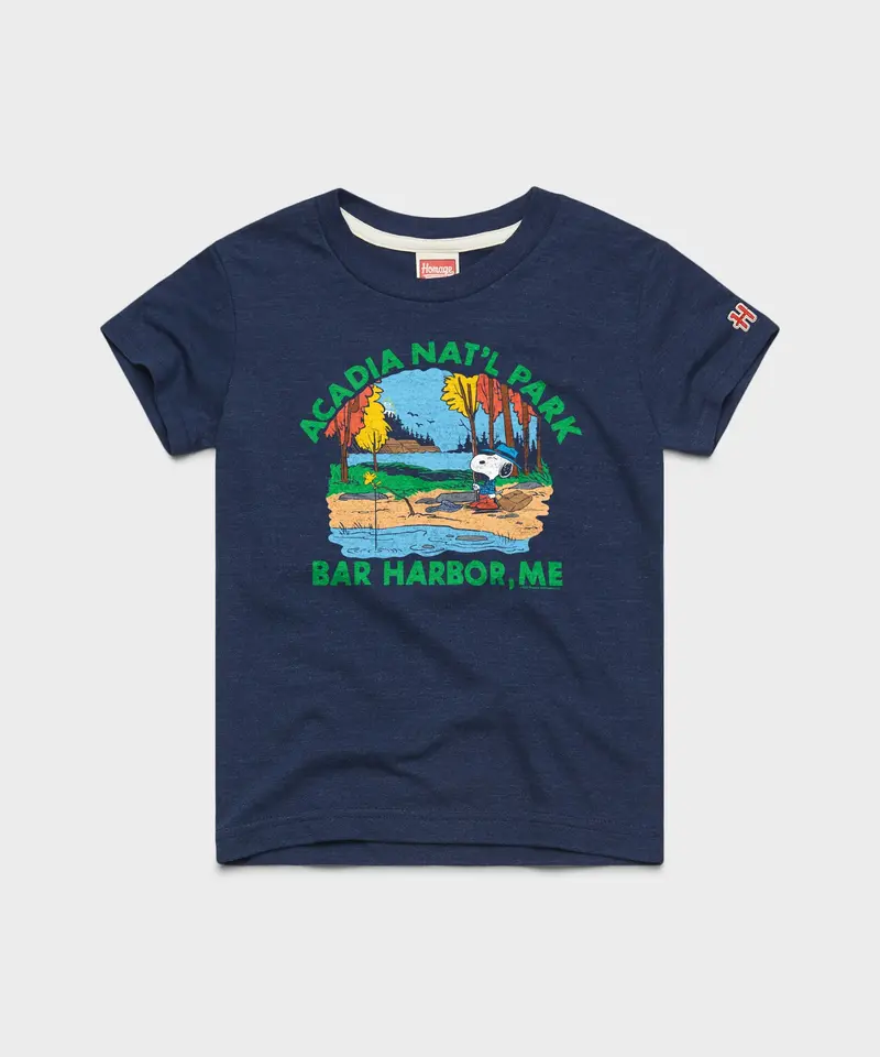 Youth Peanuts Snoopy X Acadia National Park 1