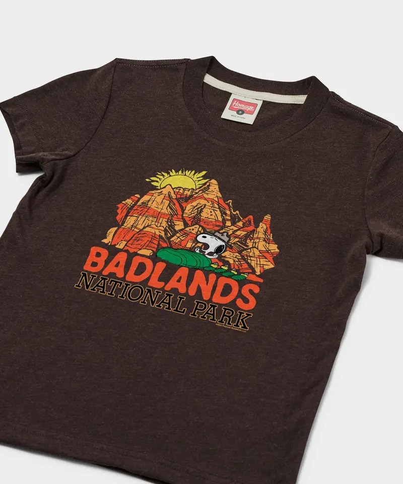Youth Peanuts Snoopy X Badlands National Park 2