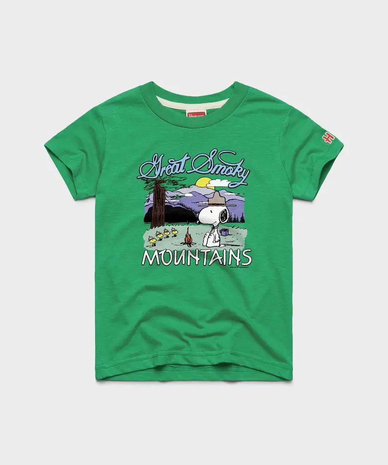 Youth Peanuts Snoopy X Great Smoky Mountains National Park 1