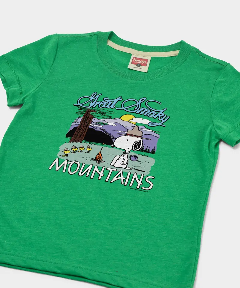 Youth Peanuts Snoopy X Great Smoky Mountains National Park 2