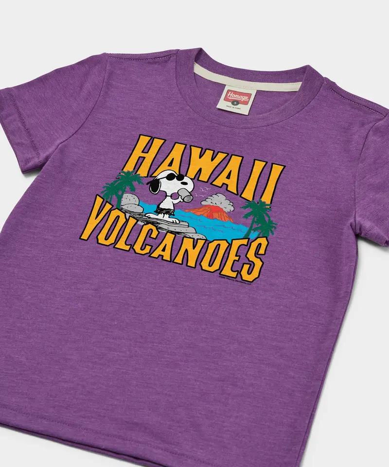 Youth Peanuts Snoopy X Hawaii Volcanoes National Park 2