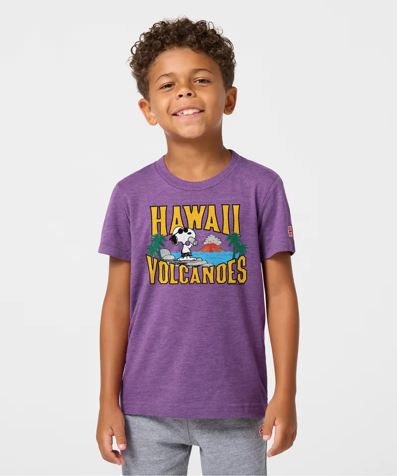 Youth Peanuts Snoopy X Hawaii Volcanoes National Park 3
