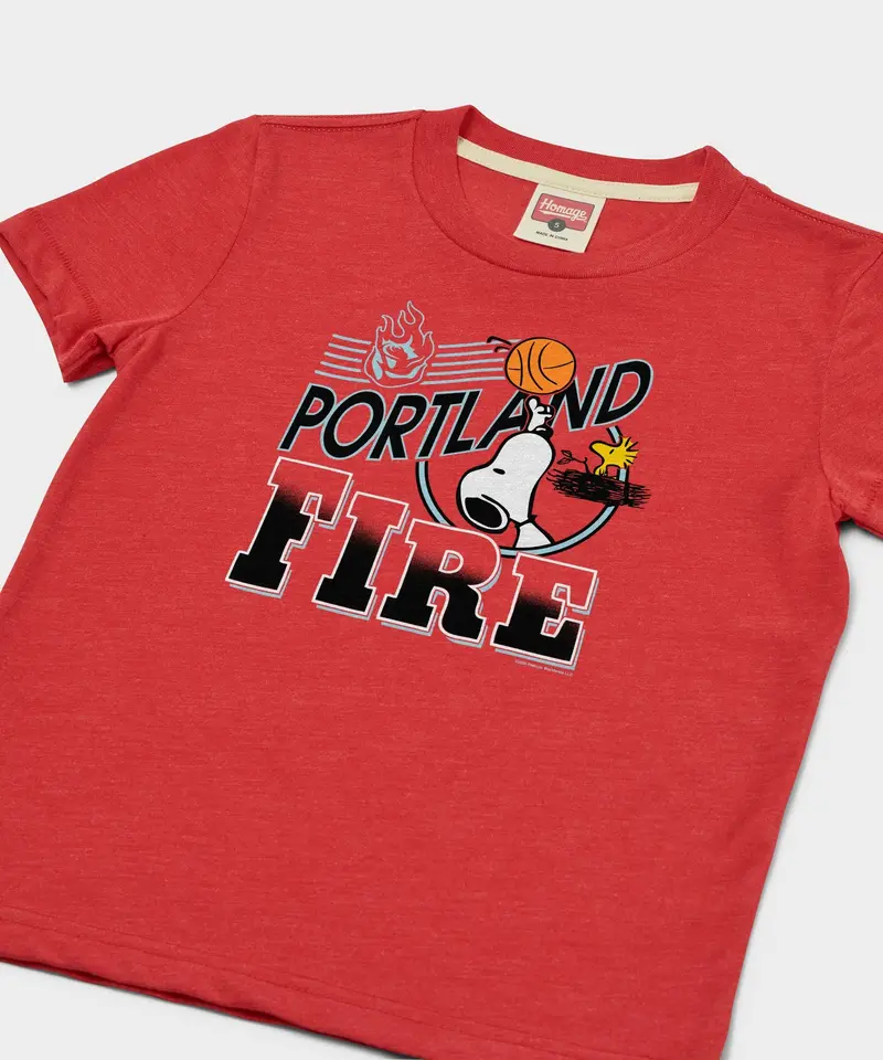 Youth Peanuts Snoopy X Portland Fire 2