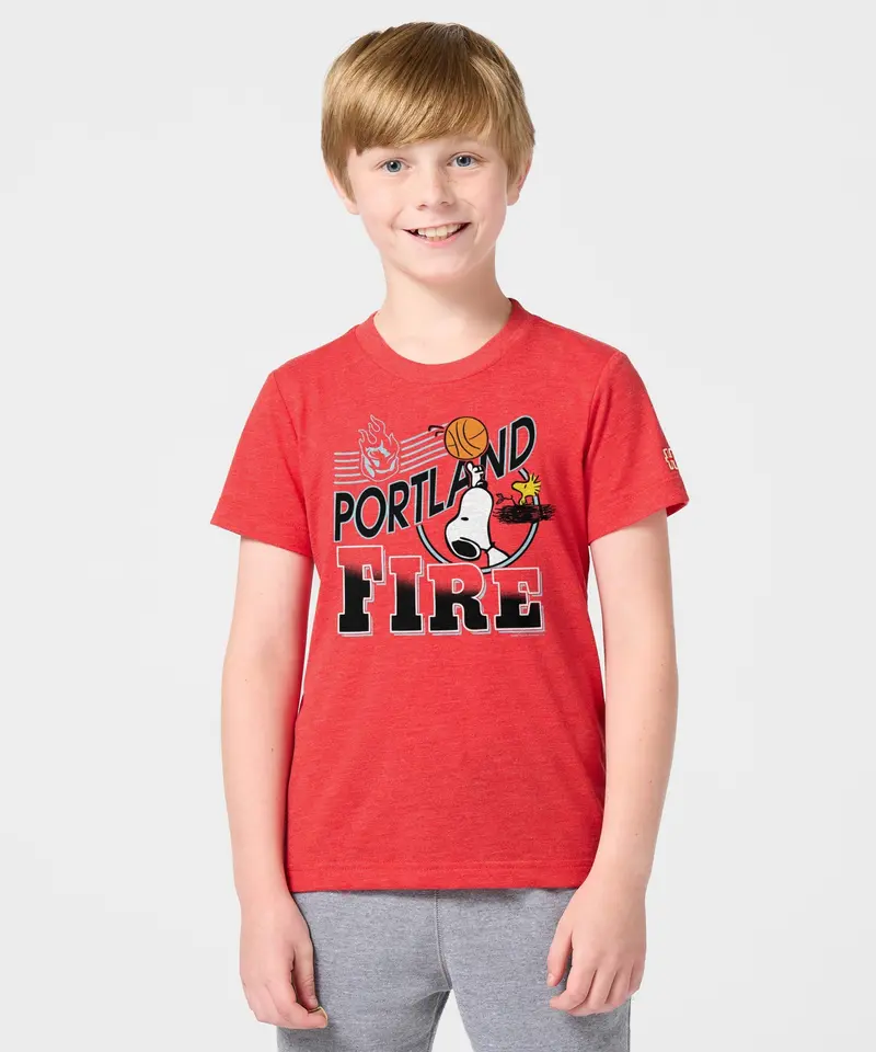 Youth Peanuts Snoopy X Portland Fire 3