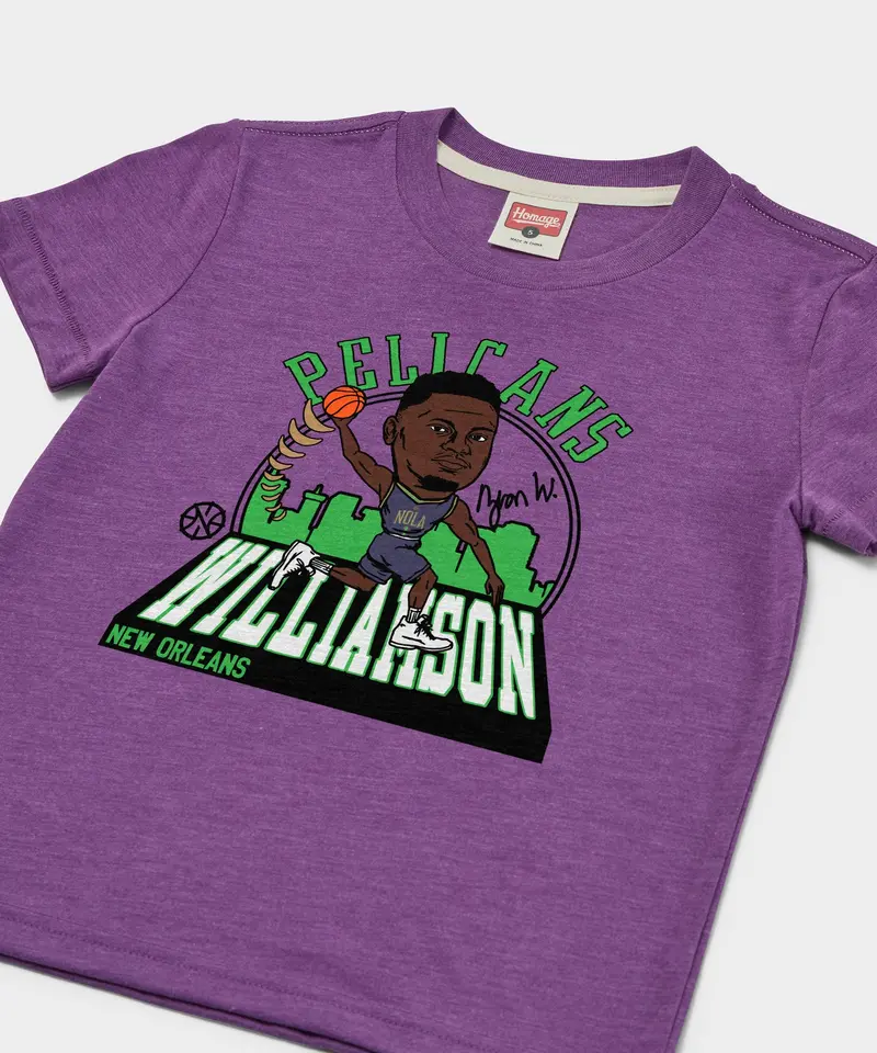 Youth Pelicans Zion Williamson Signature City Edition 2024 2