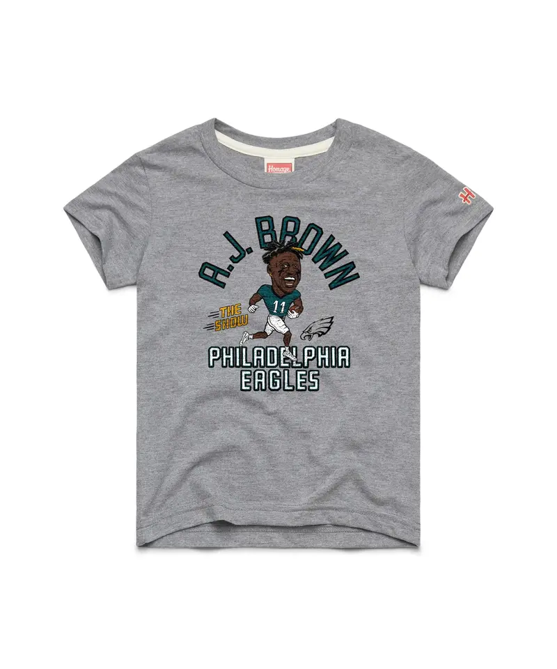 Youth Philadelphia Eagles Aj Brown 1
