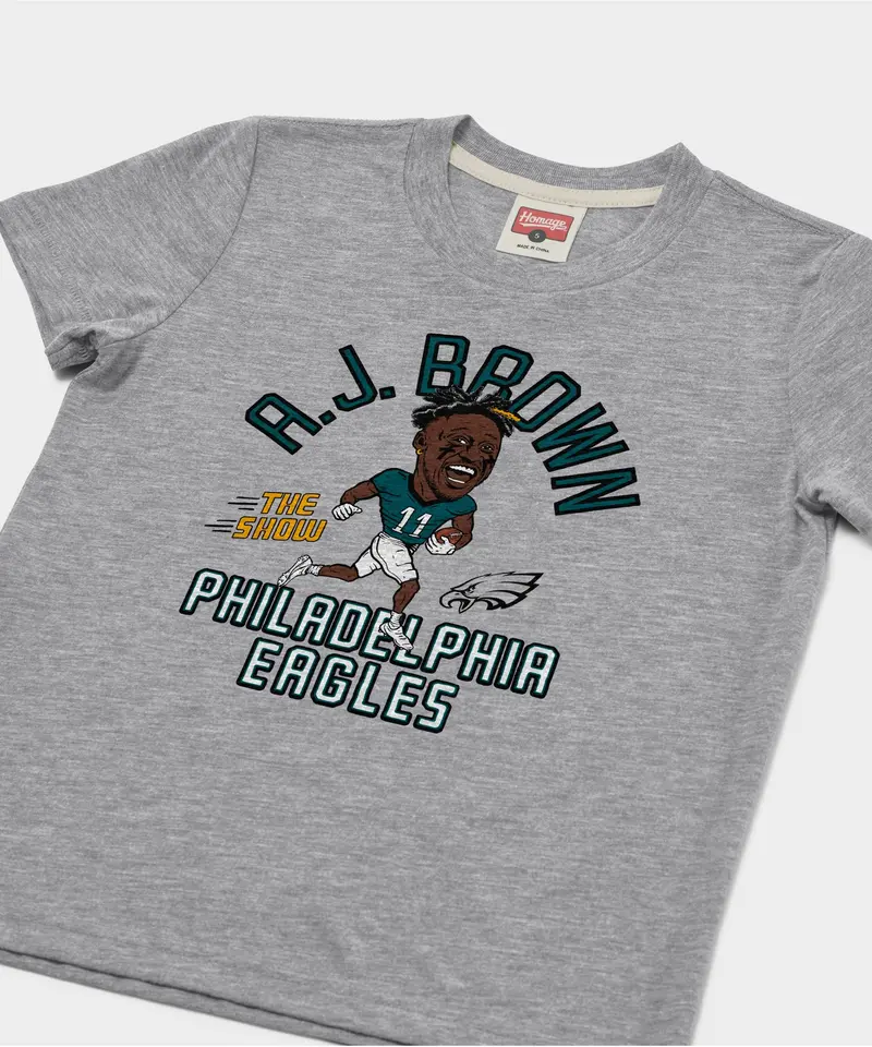Youth Philadelphia Eagles Aj Brown 2