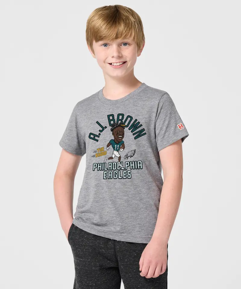 Youth Philadelphia Eagles Aj Brown 3