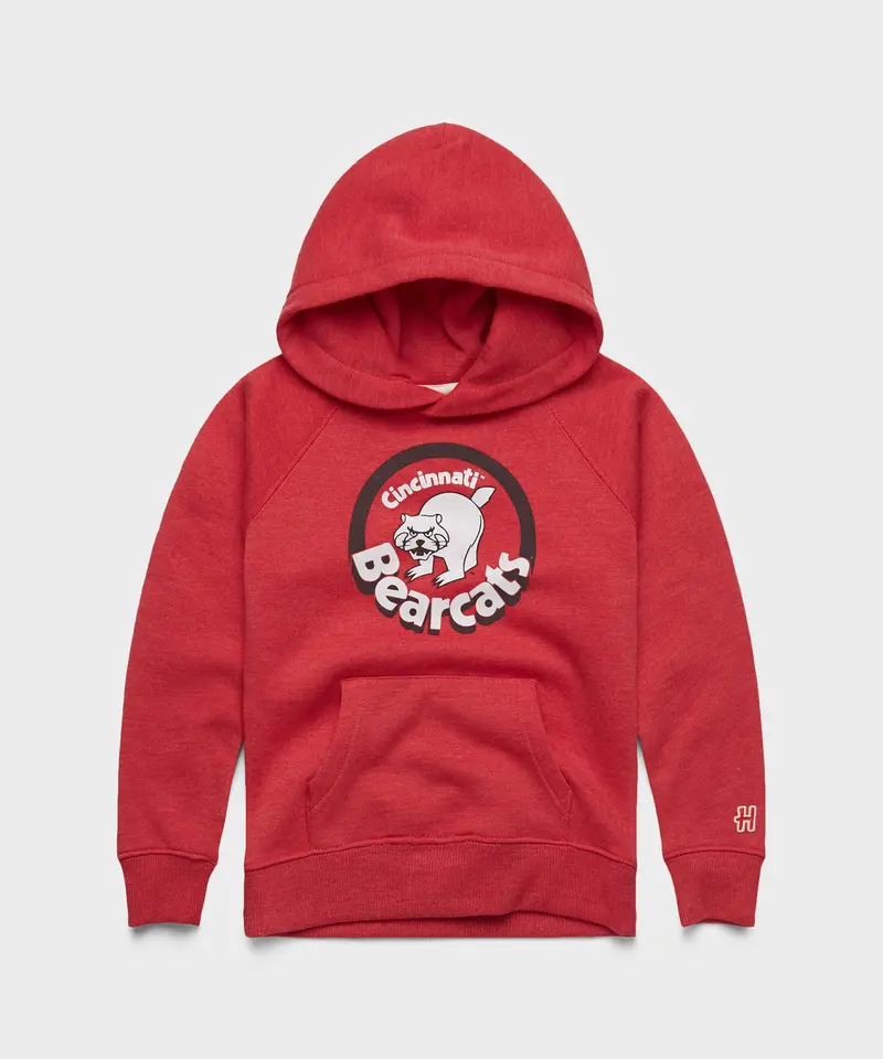 Youth Retro Cincinnati Bearcats Hoodie 1