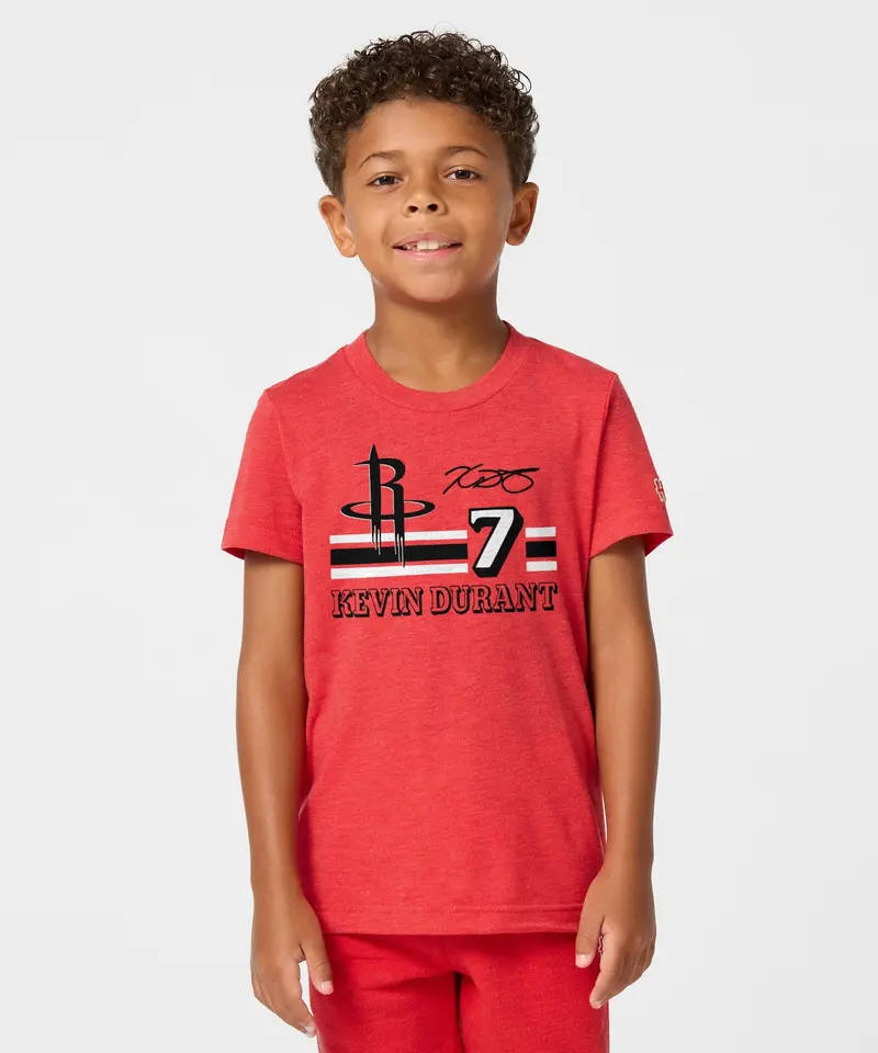 Youth Rockets Kevin Durant Signature Jersey 3