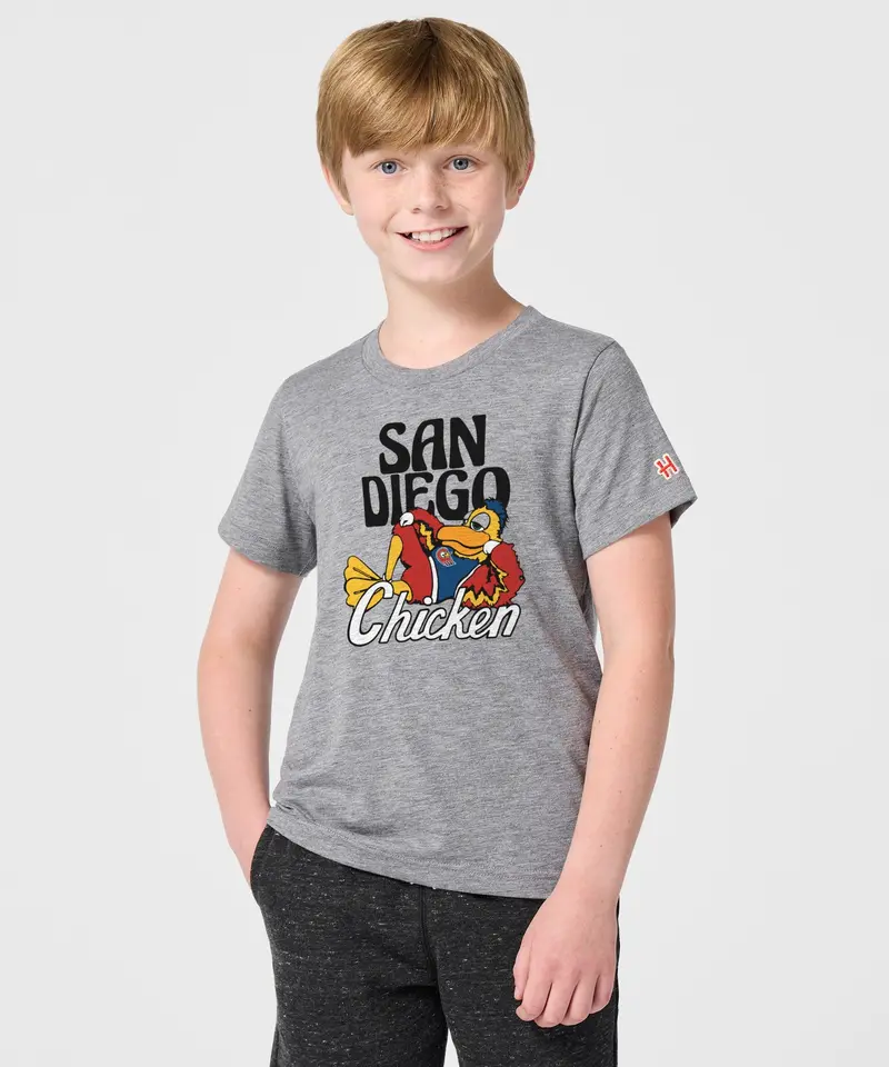Youth San Diego Chicken Pose 3