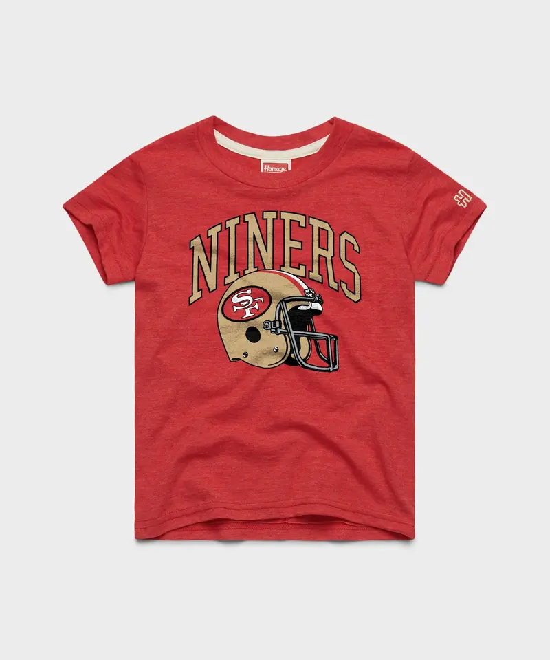 Youth San Francisco 49Ers Helmet Retro 1