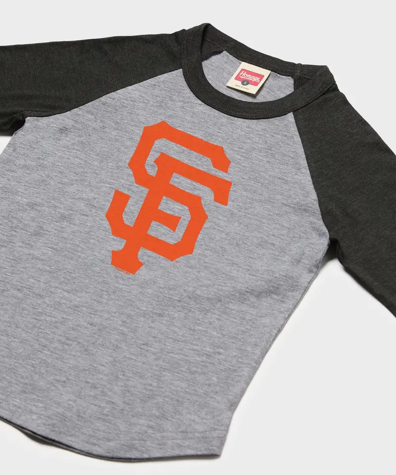 Youth San Francisco Giants Cap Logo '00 Raglan 2
