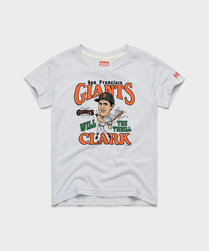 Youth San Francisco Giants Will Clark 1