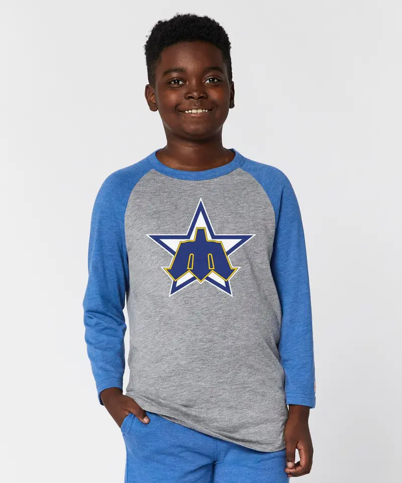 Youth Seattle Mariners '81 Raglan 3