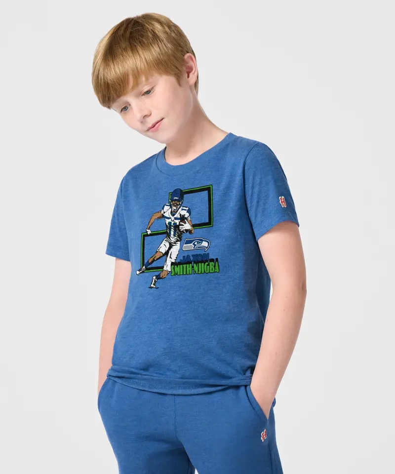 Youth Seattle Seahawks Jaxon Smith-Njigba Draft 3