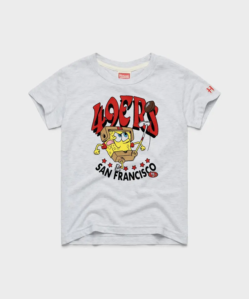 Youth Spongebob Squarepants X San Francisco 49Ers 1