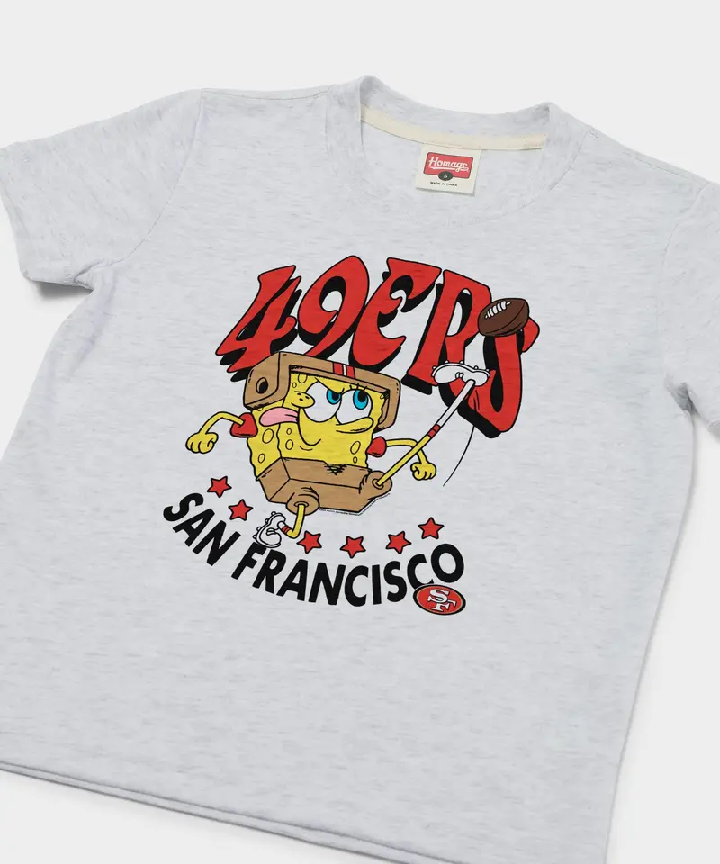 Youth Spongebob Squarepants X San Francisco 49Ers 2