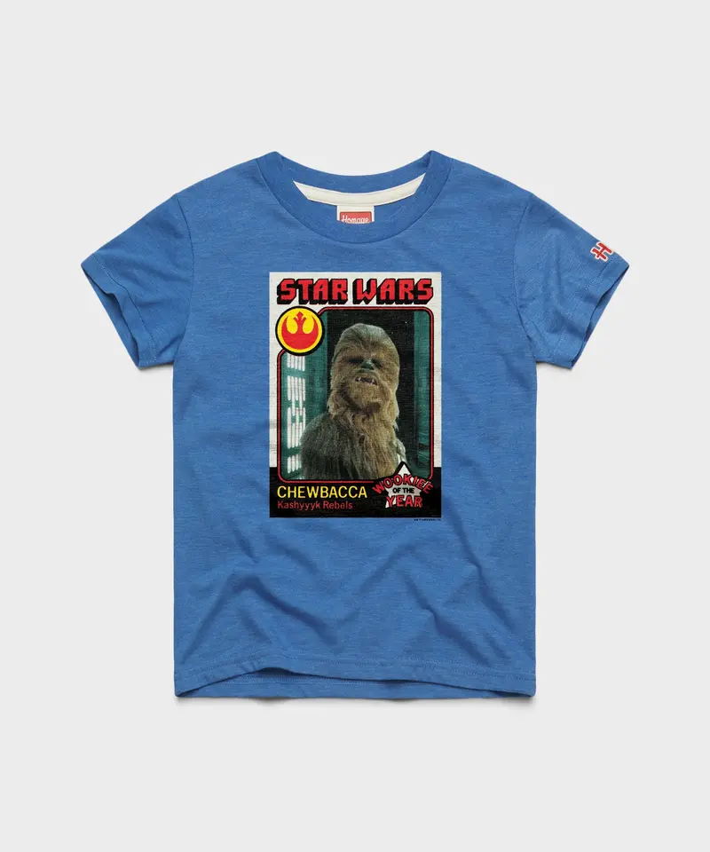 Youth Star Wars Chewbacca Wookie Of The Year Card 1