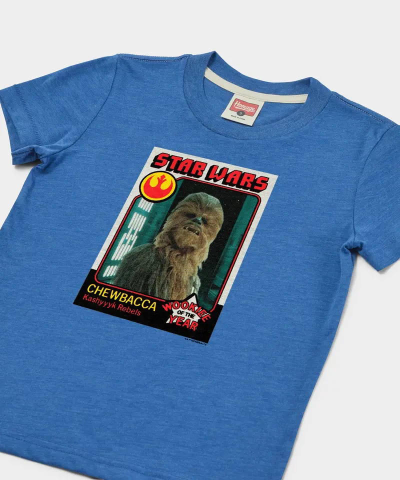 Youth Star Wars Chewbacca Wookie Of The Year Card 2