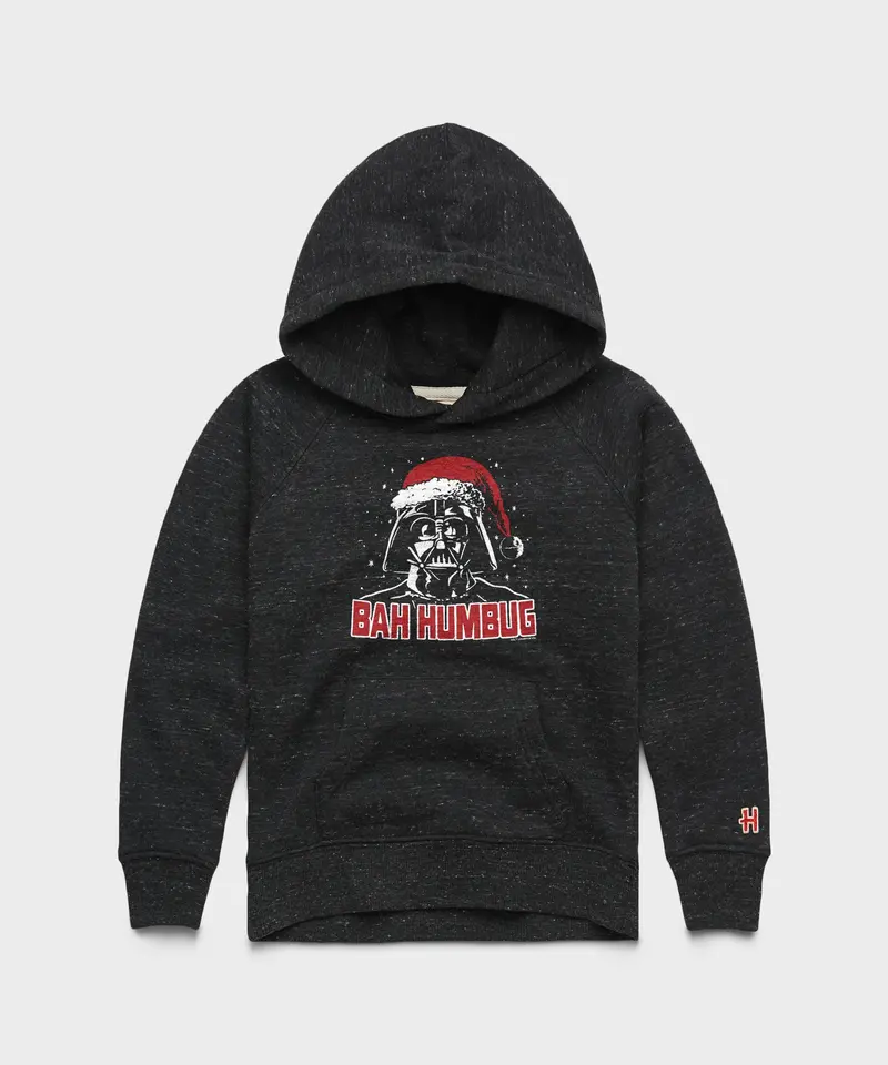 Youth Star Wars Darth Vader Bah Humbug Hoodie 1
