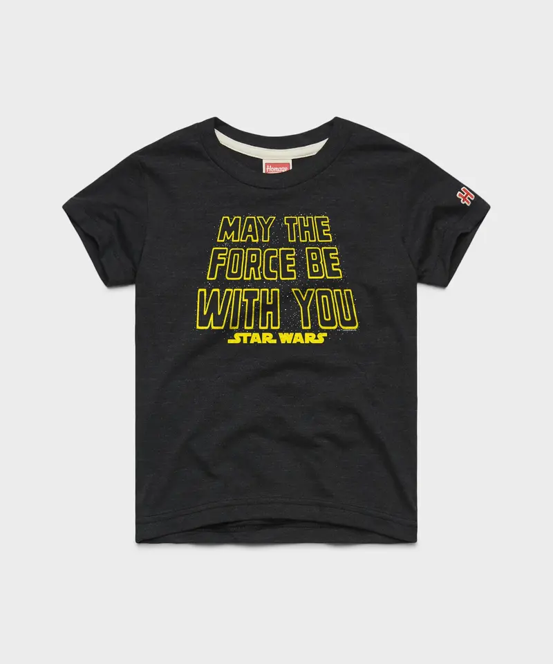 Youth Star Wars May The Force Be With You 1