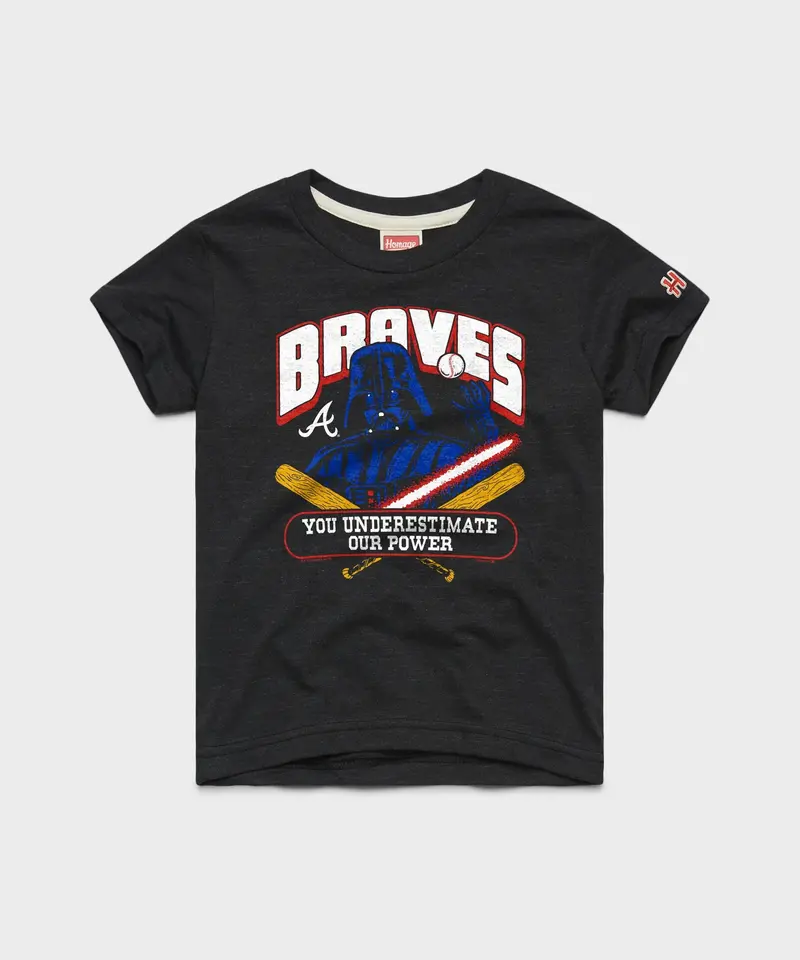 Youth Star Wars X Atlanta Braves Dark Side 1