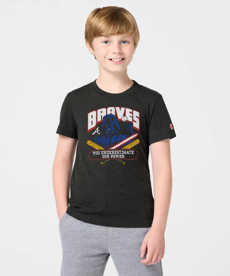 Youth Star Wars X Atlanta Braves Dark Side 3