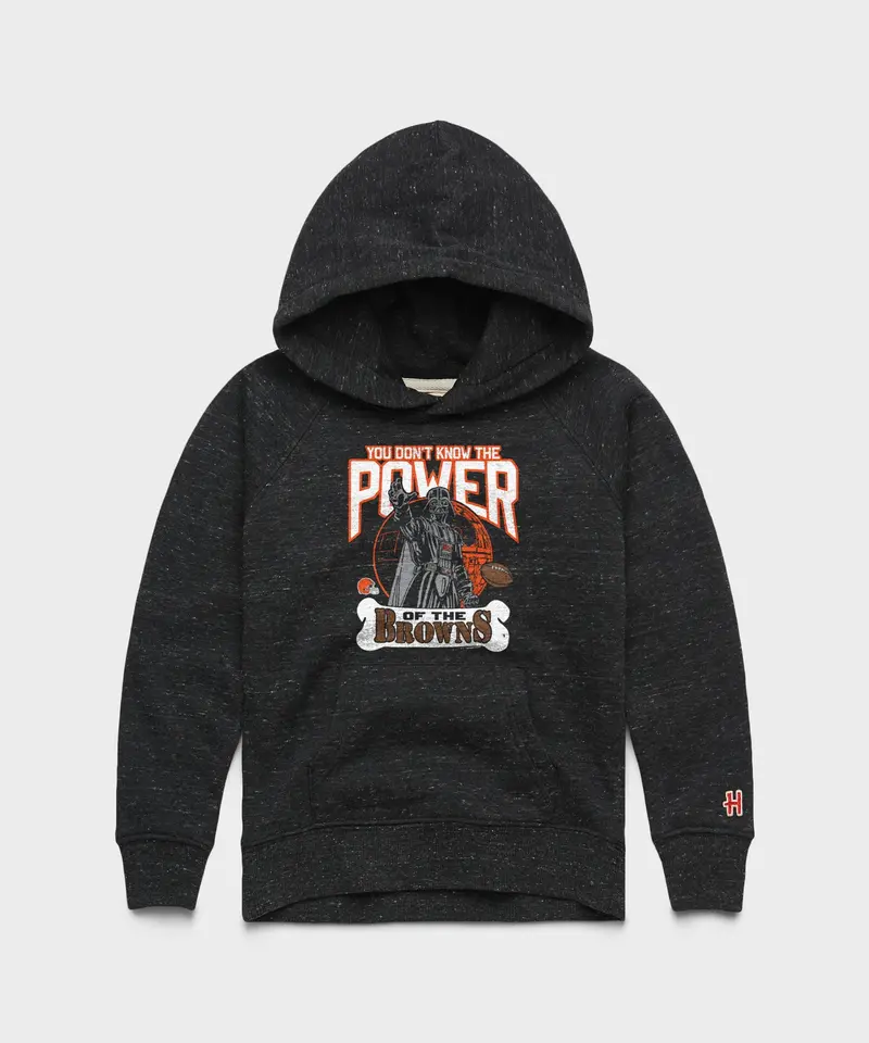 Youth Star Wars X Cleveland Browns Dark Side Hoodie 1