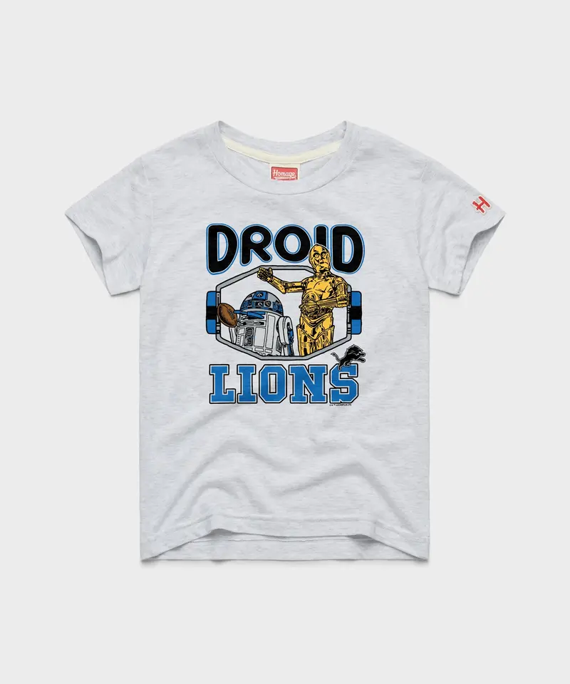 Youth Star Wars X Detroit Lions Light Side 1