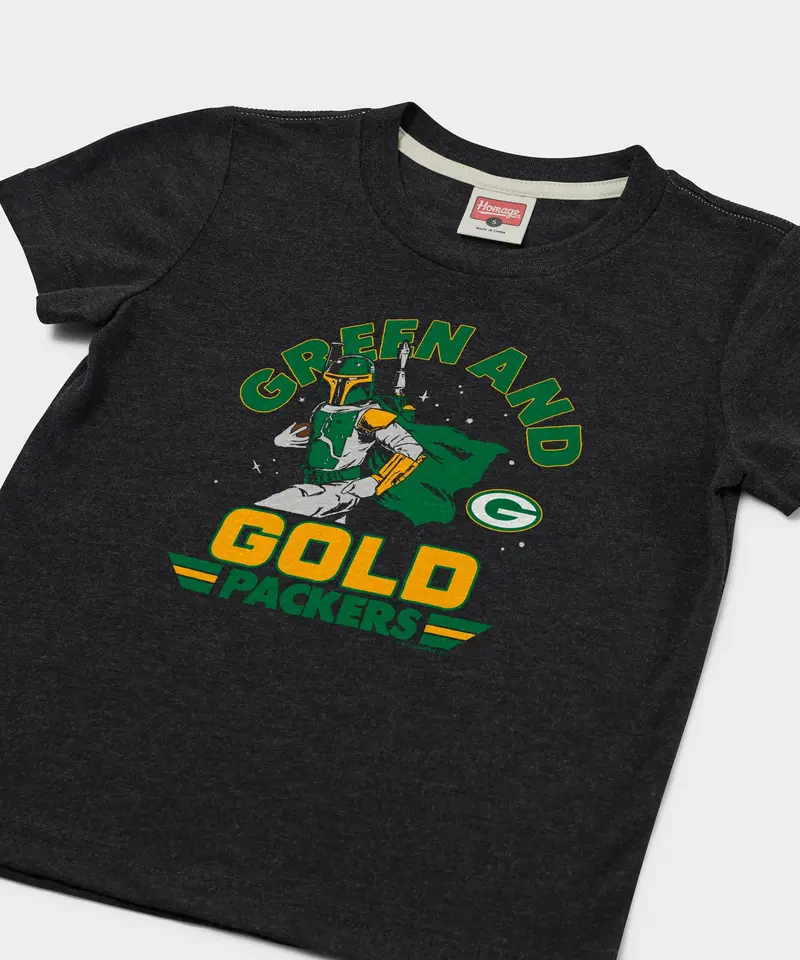 Youth Star Wars X Green Bay Packers Dark Side 2